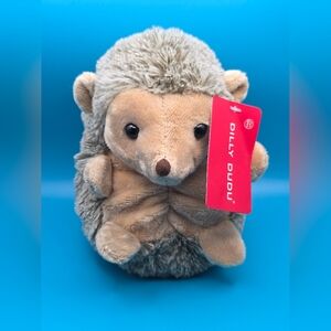 Tan and Gray Hedgehog Toy